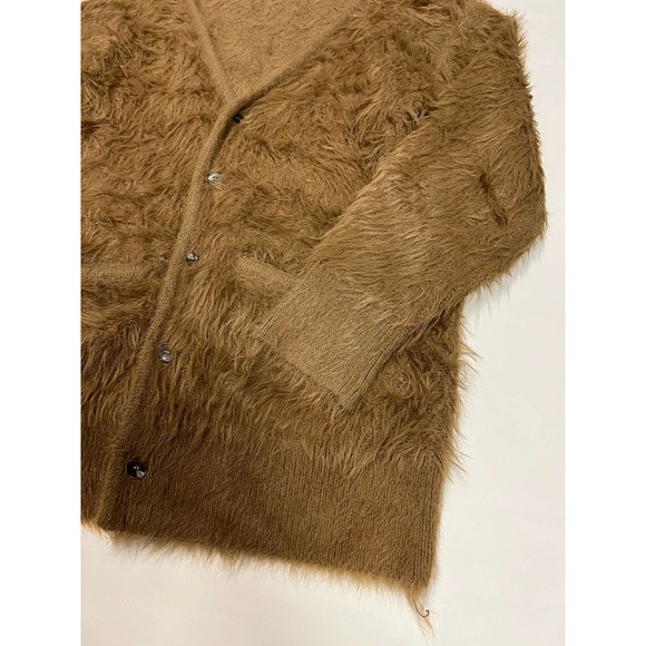Number Nine Mohair Fur Shag Cardigan - Picture 2 of 8